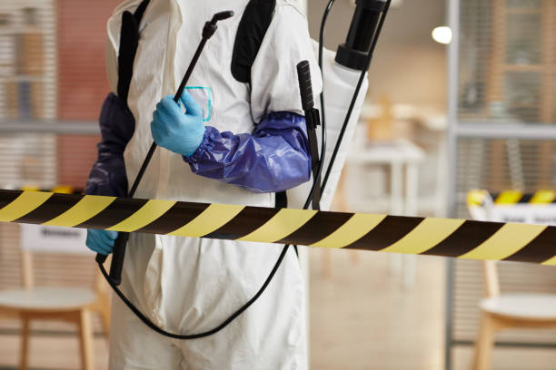 Professional Biohazard Cleanup technician working in Harriman, TN